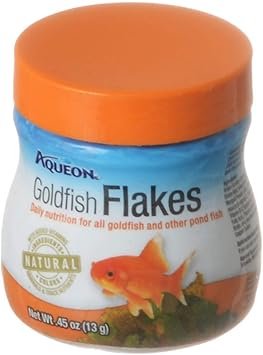 Aqueon Goldfish Food Flakes 0.45 oz – Premium Nutrition for Goldfish