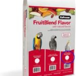 FruitBlend with Natural Fruit Flavors for Medium Birds 17.5 lbs