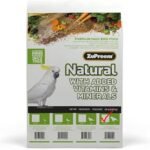 Zupreem Natural Large Bird Food 20 lb Whites and Tans