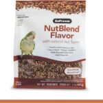 ZuPreem NutBlend Bird Food 2 lb Bag for Cockatiels Lovebirds Quakers Small Conures
