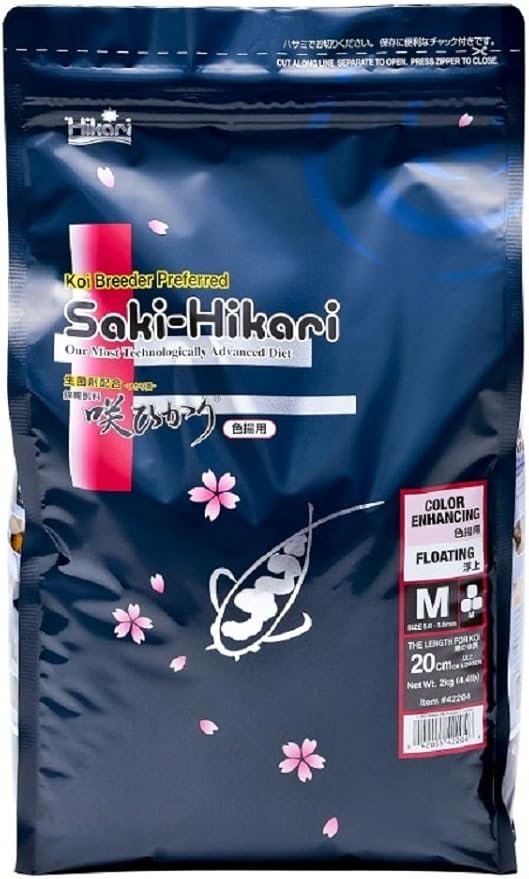Hikari Saki Hikari Color Medium Pellet Fish Food 4.4 lb