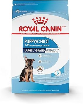 Royal Canin Large Puppy Dry Dog Food 30 lb Bag for Large Breed Puppies