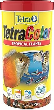 TetraColor Tropical Flakes color boosting fish food 7.06 oz pack of 1