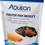 Aqueon Monster Fish Medley 3.5 oz – High Protein Aquarium Fish Food