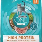 Purina ONE High Protein Healthy Weight Plus Dry Cat Food - Weight Control with Chicken, 16 lb