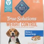 Blue Buffalo True Solutions Weight Control Natural Dry Dog Food for Adult Dogs, Chicken, 11-lb Bag