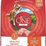 Purina ONE Plus Healthy Weight High-Protein Dry Dog Food 31.1 lb