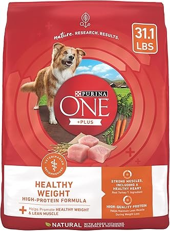 Purina ONE Plus Healthy Weight High-Protein Dry Dog Food 31.1 lb