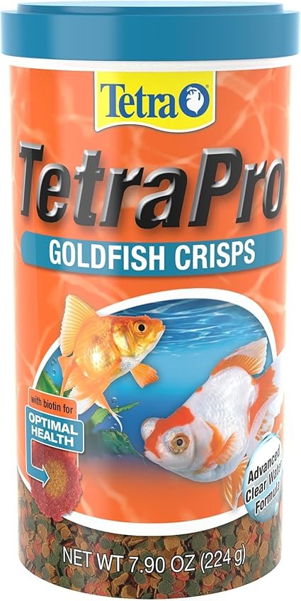 Tetra 77077 TetraPRO Goldfish Crisps fish food 7.9 oz