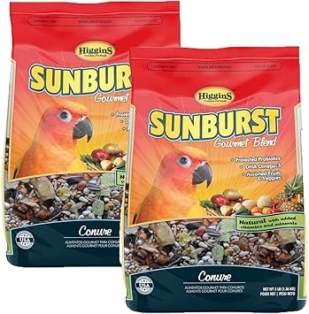 Higgins Sunburst Gourmet Food Mix for Conures