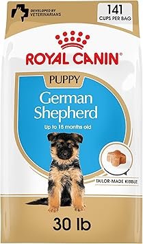 Royal Canin German Shepherd Puppy Dry Dog Food 30 lb Bag – Breed Health Nutrition
