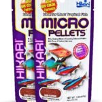 Hikari Tropical Micro Pellets for Tetras Barbs Small-Mouthed Tropical Fish 1.58 Oz Pack of 2