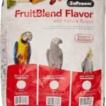 Zupreem 230335 FruitBlend Large Parrot Food 17.5-Pound