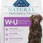 Blue Buffalo Natural Veterinary Diet W+U Weight Management & Urinary Care Dry Dog Food with Chicken - 6 lb