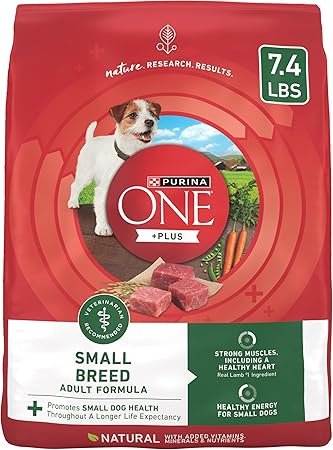 Purina ONE Plus Small Breed Lamb and Rice Dry Dog Food 7.4 lb