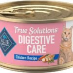 Blue Buffalo True Solutions Digestive Care wet cat food chicken 3 oz cans 24 count