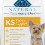 Blue Buffalo Natural Veterinary Diet KS Kidney Support Dry Dog Food, Veterinarian Prescription Required, Chicken, 6-lb Bag