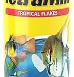 TetraMin Tropical Flakes fish food balanced diet for tropical aquarium fish 8.81 oz
