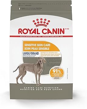 sensitive skin dog food large breed