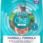 Purina ONE Natural Cat Food - Hairball Control +PLUS Formula, 22 lb