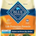Blue Buffalo Life Protection Formula Large Breed Adult Dry Dog Food with Chicken & Brown Rice - Supports Joint Health & Lean Muscles, 34 lb