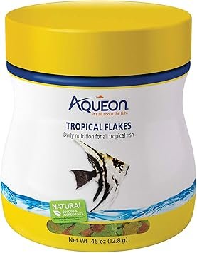 Aqueon Tropical Flakes 0.45 oz – Premium Nutrition for Tropical Fish