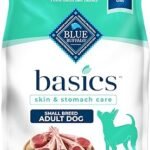 Blue Buffalo Basics Grain-Free Dry Dog Food for Small Breed Adult Dogs with Lamb - Limited Ingredient Diet, 11 lb