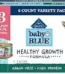 Blue Buffalo Baby Blue natural kitten wet cat food pate variety pack chicken and salmon 3 oz cans 6 count