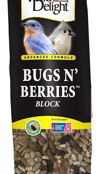 Wild Delight Bugs N' Berries Block 12 oz