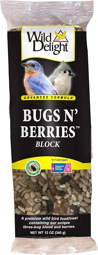 Wild Delight Bugs N' Berries Block 12 oz
