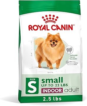 Royal Canin Small Indoor Adult Dry Dog Food 2.5 lb Bag for Small Breed Dogs