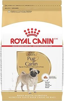 Royal Canin Pug Adult Dry Dog Food 10 lb Bag for Small Breed Dogs