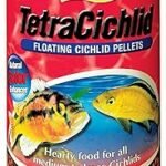 TetraCichlid fish floating cichlid pellets nutritionally balanced diet 6 oz