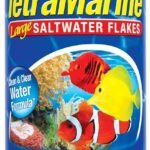 TetraMarine large saltwater flakes nutritionally balanced fish food 5.65 oz