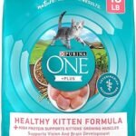 Purina ONE High Protein Natural Dry Kitten Food +PLUS Healthy Kitten Formula 16 lb Bag