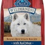 Blue Buffalo Wilderness Rocky Mountain Recipe High-Protein Natural Senior Dry Dog Food with Red Meat and Grains - 28 lb