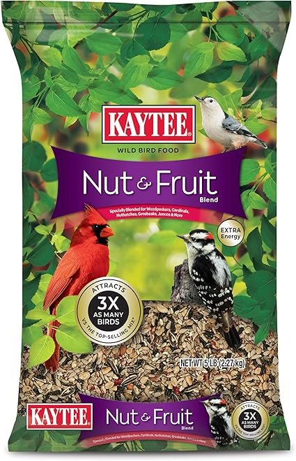 Kaytee Nut & Fruit Wild Bird Seed 5lb