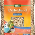 Wild Harvest Daily Blend Bird Food 5lb for Parakeets Canaries Finches