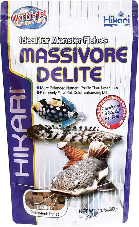 Hikari Tropical Massivore Delite Fish Food 13.4 oz 380g