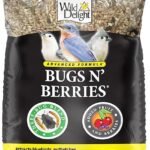 Wild Delight Bugs N' Berries Wild Bird Food 4.5 lb – Nutritious Blend for Wild Birds