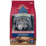 Blue Buffalo Wilderness Natural High-Protein Dry Dog Food for Adult Dogs with Salmon - 4.5 lb