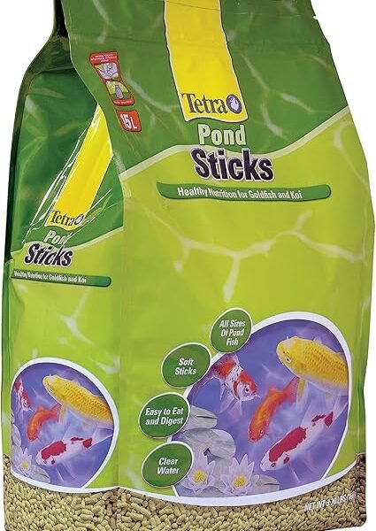 TetraPond Pond Sticks fish food for goldfish and koi healthy nutrition clear water