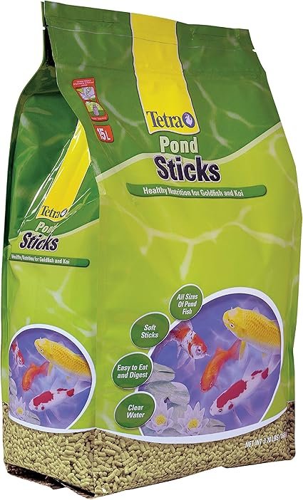 TetraPond Pond Sticks fish food for goldfish and koi healthy nutrition clear water