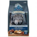 Blue Buffalo Wilderness Dry Dog Food Plus Wholesome Grains, Chicken, 4.5 lbs.