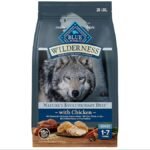 Blue Buffalo Wilderness Natural High-Protein Dry Food for Adult Dogs, Chicken Recipe, 28-lb. Bag
