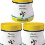Aqueon 3 Pack of Tropical Flakes Fish Food 0.45 oz Each – Premium Nutrition for Tropical Fish