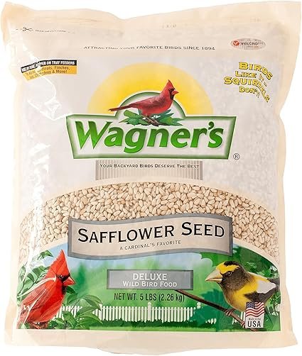 Wagner 57075 Safflower Seed Wild Bird Food 5lb Pack