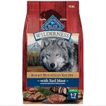 Blue Buffalo Wilderness High-Protein Rocky Mountain Dry Dog Food Red Meat 13lb