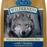Blue Buffalo Wilderness Adult Weight Control Dry Dog Food with Real Chicken and Wholesome Grains - High-Protein, 24 lb