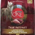 Purina ONE True Instinct dry dog food with real turkey and venison 27.5 lb bag
